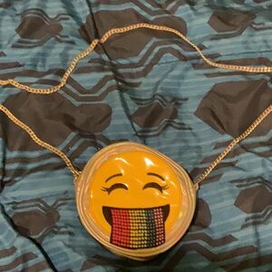 Children’s Place Emoji Crossbody Purse | Holographic Bag | Girls‎ Chain Strap